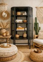 Rotan webbing kast 2x, Ophalen, 50 tot 100 cm, Zo goed als nieuw, 150 tot 200 cm