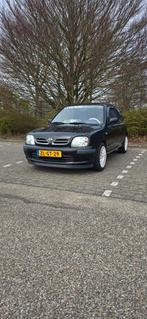 Zwarte Nissan micra k11   1.3i  162.498km, 4 cilinders, 850 kg, Zwart, Overige kleuren