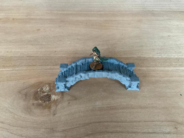 Stenen brug - 3d print, Hobby en Vrije tijd, Wargaming, Nieuw, Overige soorten, Toebehoren, Geverfd, Ophalen of Verzenden
