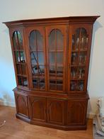 Antieke vitrinekast - wandmeubel, Ophalen, Kast, Antiek, Antiek@kaat.nl