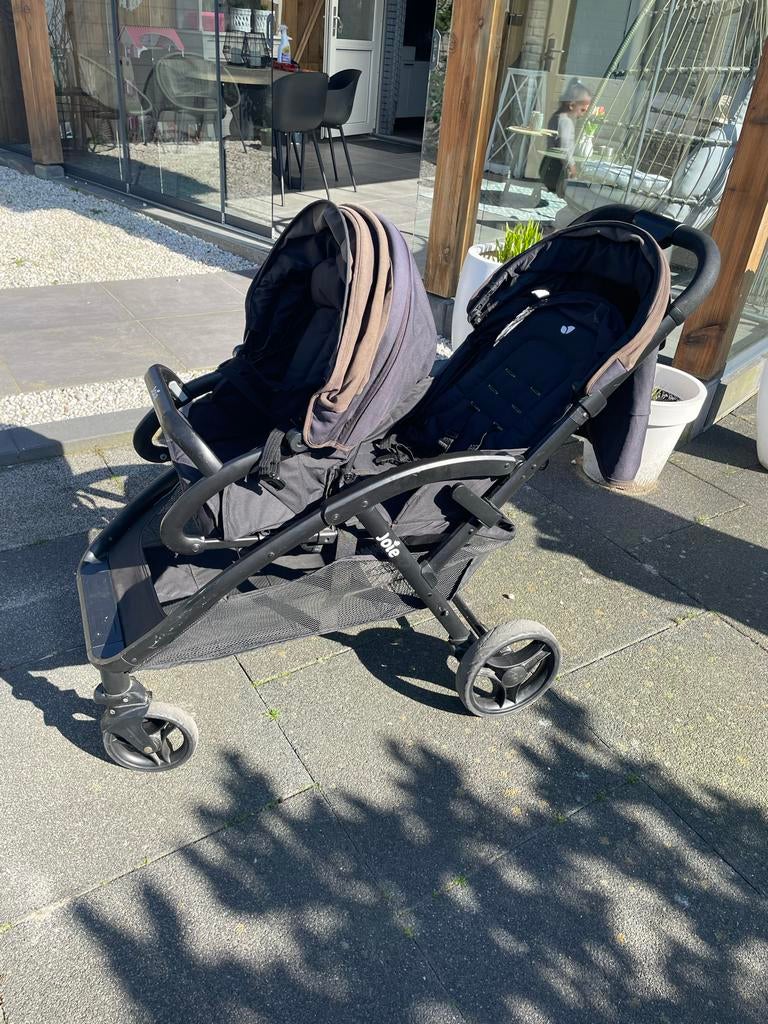 Joie Evalite Duo - Lichtgewicht Duowagen, Kinderen en Baby's, Gebruikt, Duowagen, Ophalen of Verzenden, Kinderwagen