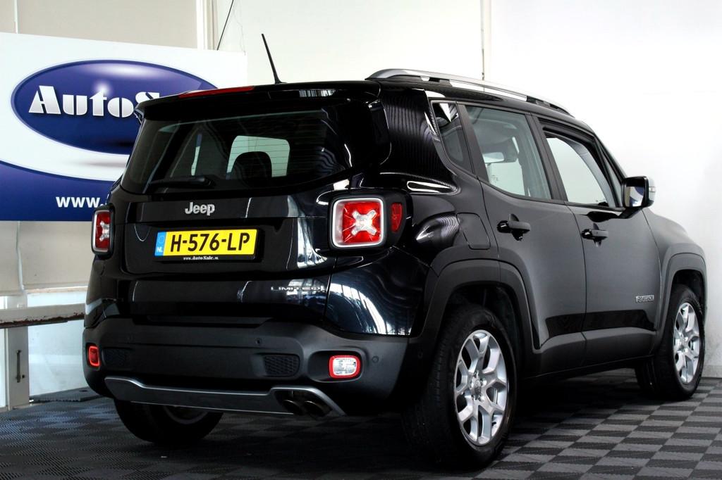 Jeep Renegade 1.4 MultiAir Limited NAV STUUR/STOELVW CRUISE, Voorwielaandrijving, Stof, Gebruikt, 4 cilinders