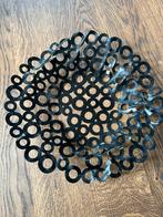 Alessi Schaal Zwart 37 cm - Design Fruitschaal, Ophalen, Overige materialen, Gebruikt, Schaal