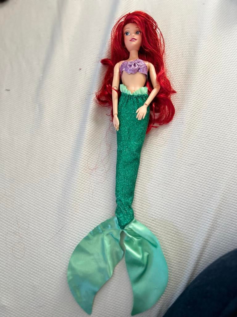 Disney Barbie Ariël de kleine zeemeermin, Ophalen of Verzenden, Gebruikt, Barbie