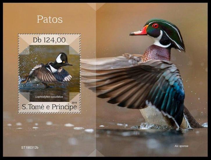 81 veiling van 27-28 en 01 mrt. Sao Tomé, Postzegels en Munten, Postzegels | Thematische zegels, Postfris, Dier of Natuur, Ophalen of Verzenden