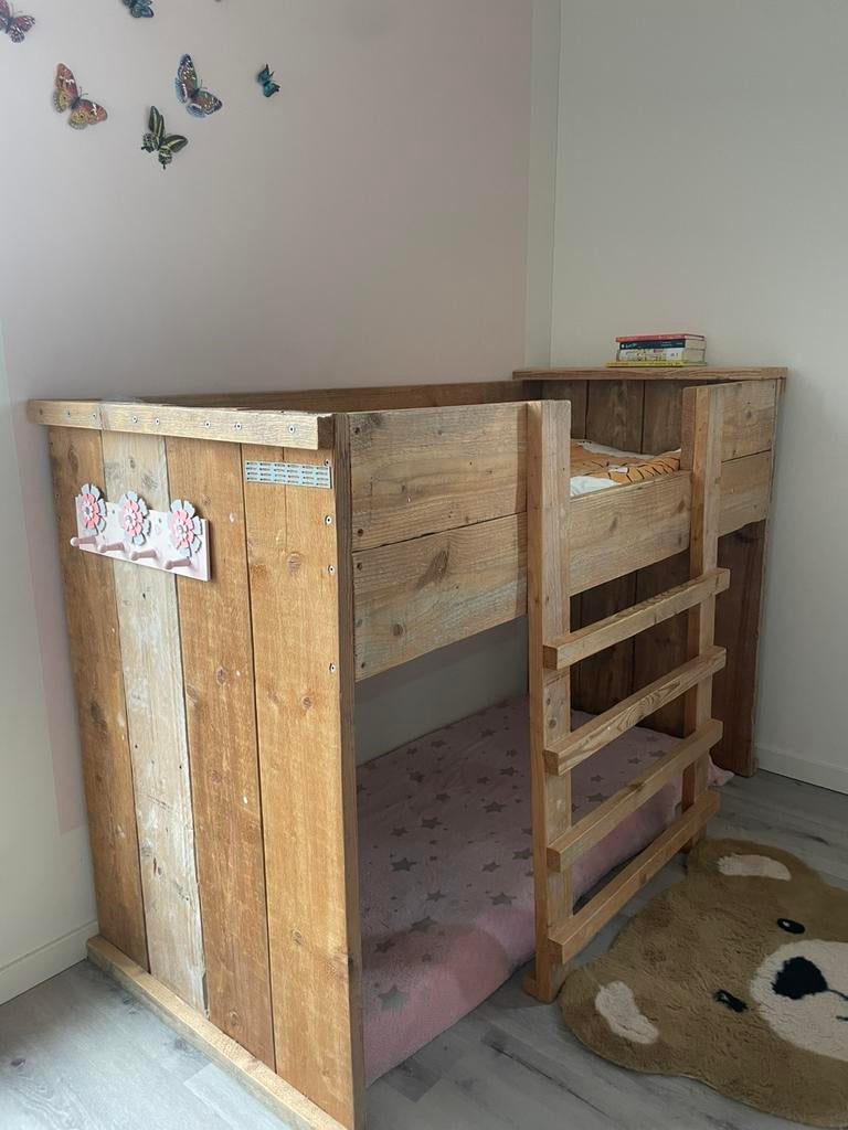 Leuke hoogslaper te koop, Ophalen of Verzenden, Zo goed als nieuw, Hoogslaper