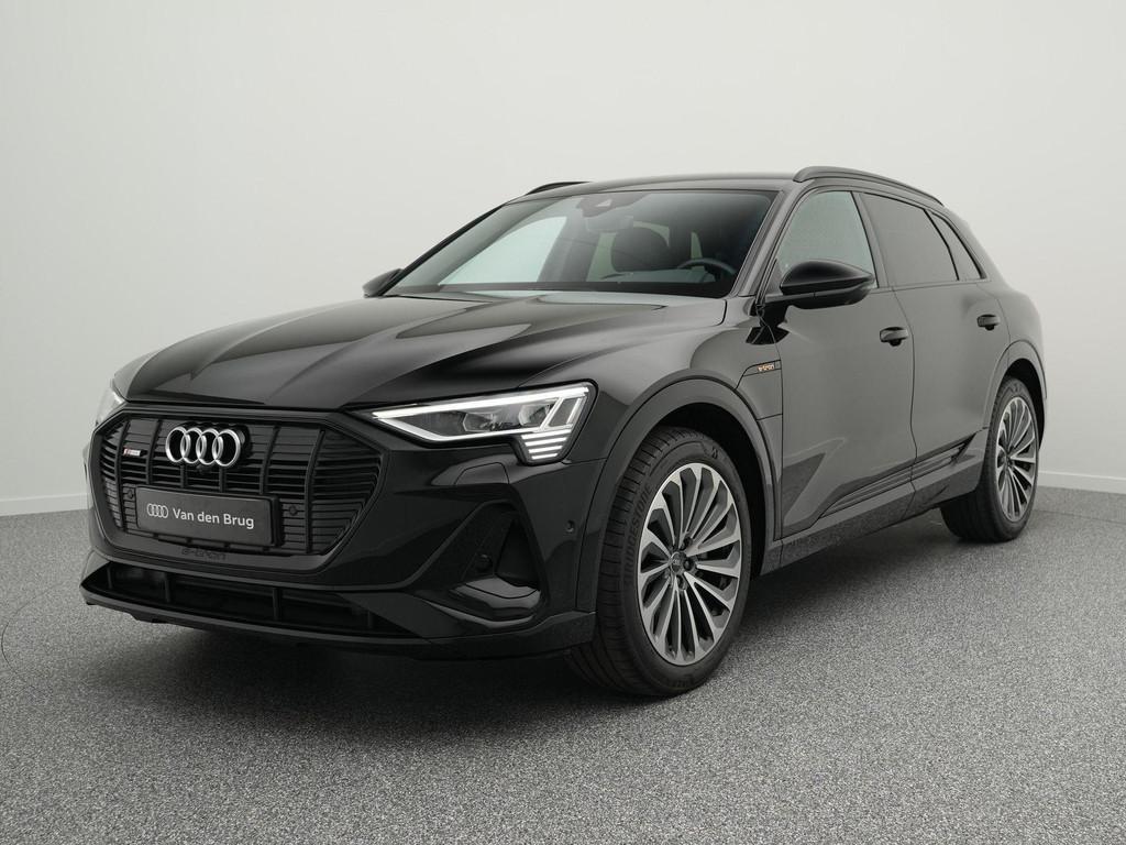 Audi e-tron S-Line 50 QUATTRO 71 kWh 313 PK | SoH 97% | LED, Automaat, Gebruikt, 71 kWh, Leder en Stof