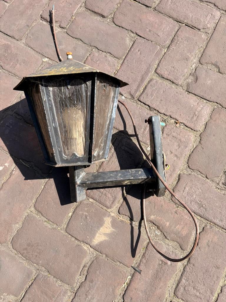 Buitenlamp, Tuin en Terras, Buitenverlichting, Ophalen, Gebruikt, Wandlamp, Netvoeding