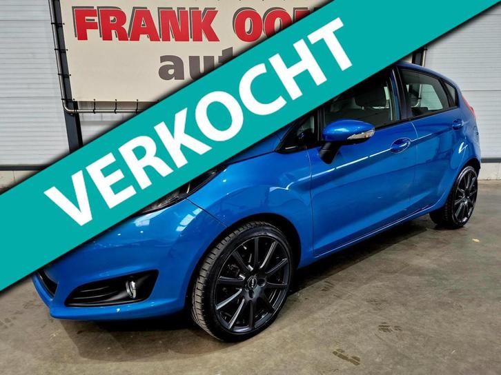 Ford Fiesta 1.0 101PK EcoBoost Titanium + Airco|Bluetooth|PD, Auto's, Ford, Bedrijf, Te koop, Fiësta, ABS, Airbags, Airconditioning