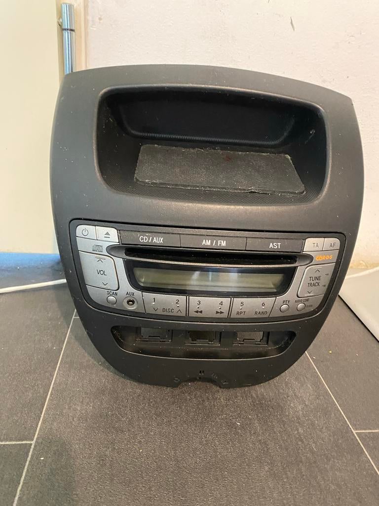 Originele Peugeot Autoradio met Dashboard!, Ophalen of Verzenden, Gebruikt