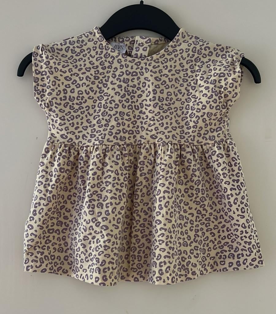 Zara panter jurk maat 92, Zo goed als nieuw, Zara, Jurk of Rok, Verzenden