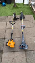 2 x DEFECT benzine trimmer Husqvarna en Mc Culloch, Ophalen, Gebruikt, Benzine
