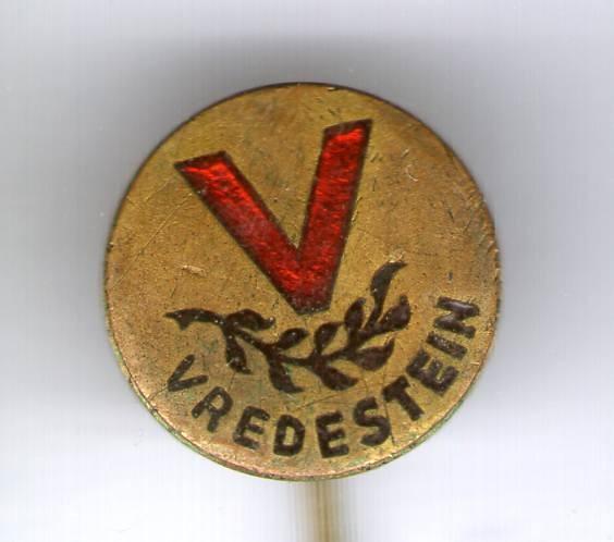 Vredestein koper banden speldje ( H_132 ), Verzamelen, Speldjes, Pins en Buttons, Zo goed als nieuw, Speldje of Pin, Transport