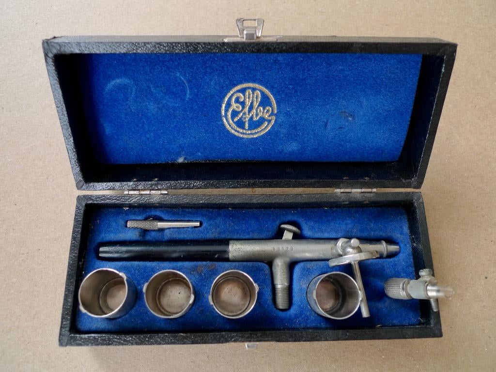 EFBE AIRBRUSH-SET 53129, Ophalen of Verzenden, Gebruikt, Airbrush en Toebehoren