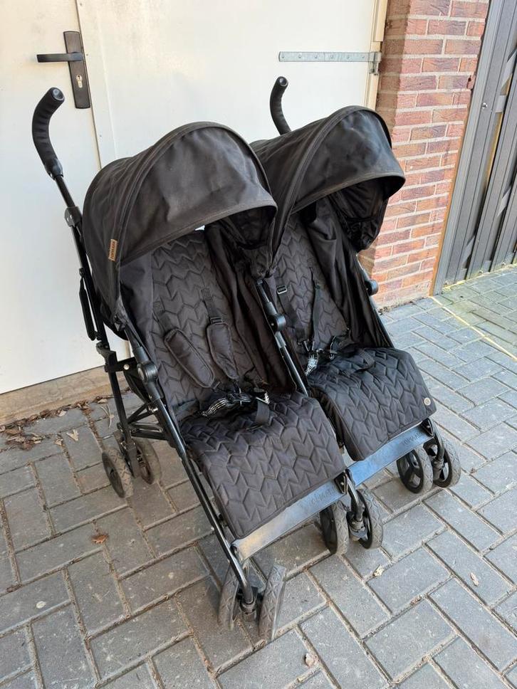 Tweelingbuggy, Kinderen en Baby's, Buggy's, Gebruikt, Ophalen