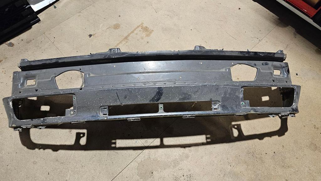 Voorfront front zwart 7.gebruikt BMW E30 Type 2 1987- / cabr, Gebruikt, -, Ophalen of Verzenden, Bumper