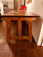 Unieke Eiken Kloostertafel - 350x80 cm - Spoed!, Ophalen, Gebruikt, Eikenhout, 200 cm of meer
