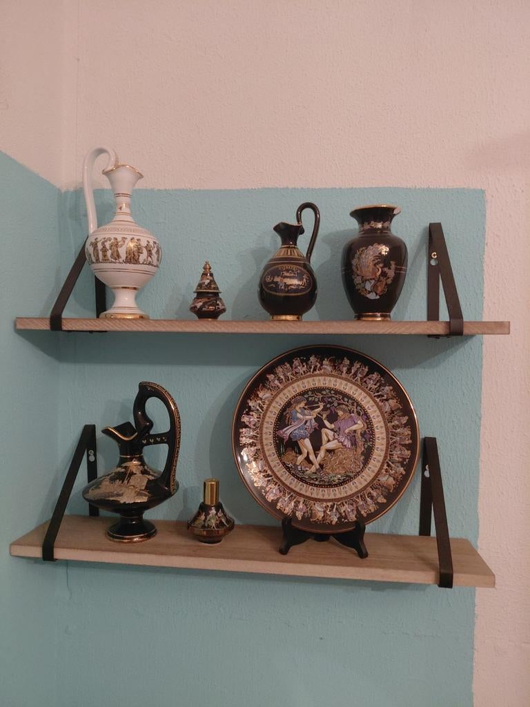 Griekse vazen/bord/flesjes, Ophalen of Verzenden