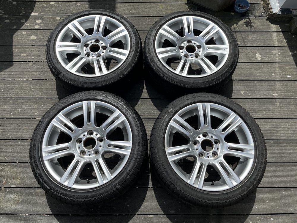 BMW E90 E91 17 inch OEM Styling M194 zomer breedset runflat, Ophalen, Gebruikt, BMW
