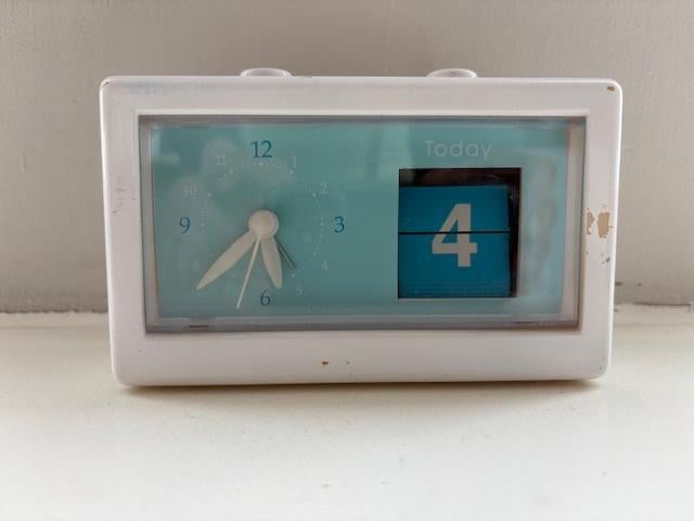 Vintage 70’s klokje, Witgoed en Apparatuur, Wekkers, Ophalen of Verzenden, Gebruikt, Analoog