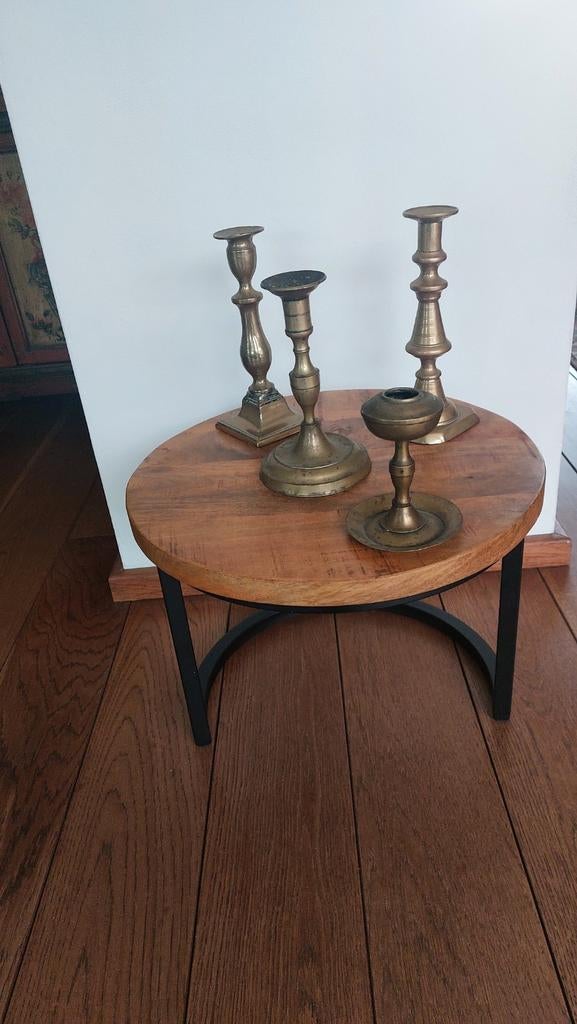 Koperen kandelaars, Ophalen of Verzenden