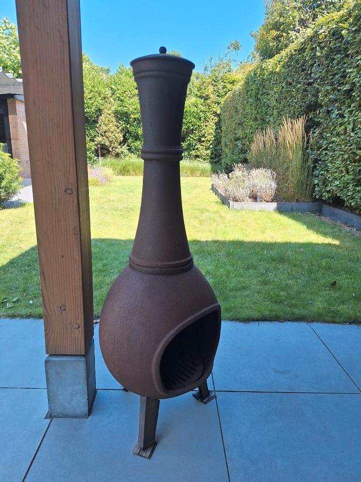 Potkachel 120 cm hoog, Tuin en Terras, Tuinhaarden, Gebruikt, Ophalen