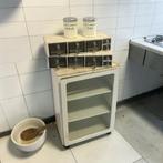 Piet Zwart Bruynzeel Grutterskastjes & Glazen Opbergkast, Ophalen of Verzenden