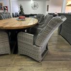 Tuinset Teaktafel 240cm + 6 Tuinstoelen 2 Verstelbaar!  ZGAN, Tuin en Terras, Zenq, Verzenden, ., Zo goed als nieuw