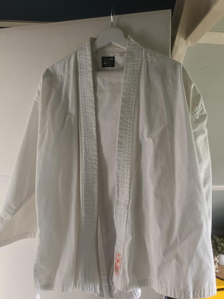 Karate pak maat 150, Maat XS of kleiner, Ophalen of Verzenden, Zo goed als nieuw