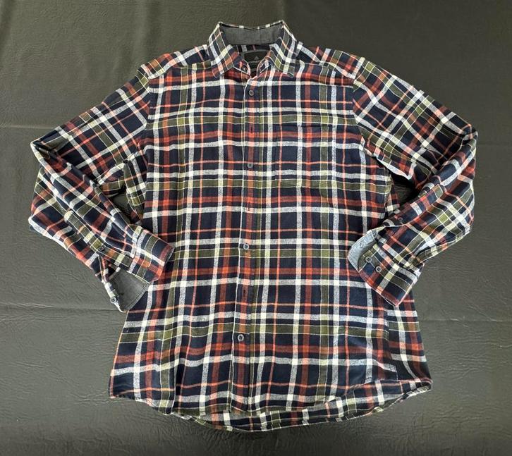 Heren fleece overhemd blouse geruit L stonecast, Kleding | Heren, Overhemden, Zo goed als nieuw, Ophalen of Verzenden