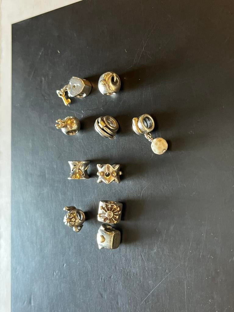 Pandora bedels koopje., Sieraden, Tassen en Uiterlijk, Bedels, Pandora, Ophalen of Verzenden, Zo goed als nieuw, 4 bedels of meer