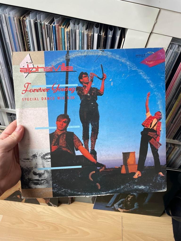 Alphaville - Forever Young Maxi-Single, Cd's en Dvd's, Vinyl Singles, Gebruikt, Maxi-single, Pop, 12 inch, Ophalen of Verzenden