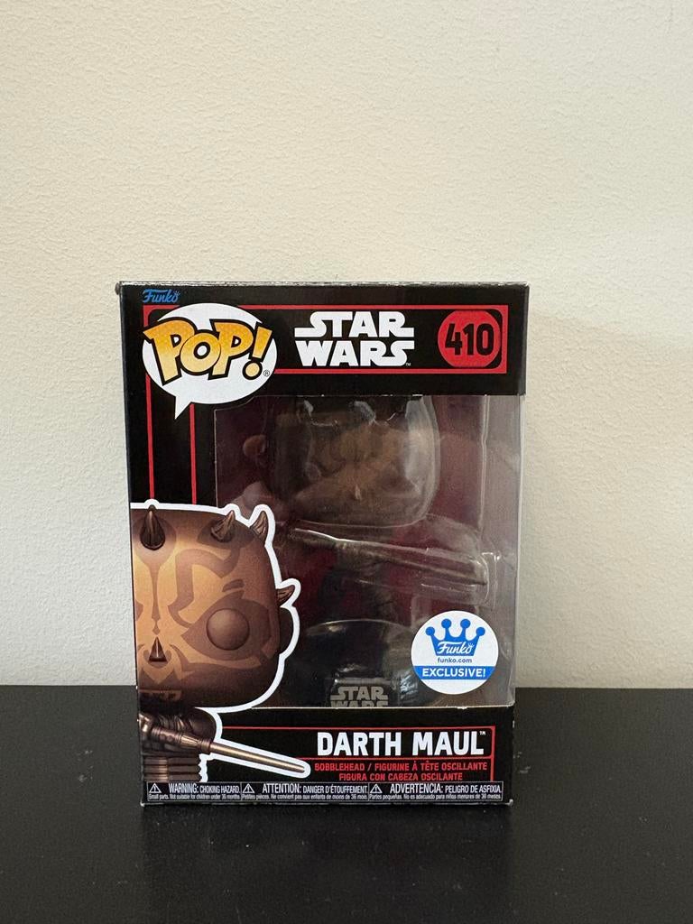 Funko Pop! Star Wars Darth Maul #410 - Box beschadigd, Ophalen of Verzenden, Gebruikt