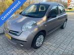 Nissan Micra 1.2 Automaat/Nap/1ste Eig/Airco/Full onderhoud, 15 km/l, Elektrische ramen, 4 cilinders, Bruin