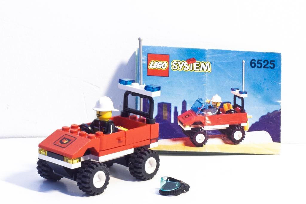 LEGO 6525 Classic Town: Fire:Blaze Commander, Gebruikt, Lego, Ophalen of Verzenden, Compleet