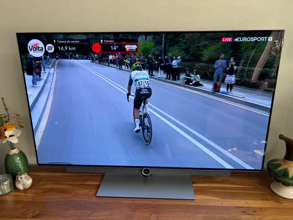Loewe bild 3.55 OLED – werkt goed – scherm beschadigd, Audio, Tv en Foto, Televisies, Overige merken, OLED, Ophalen of Verzenden