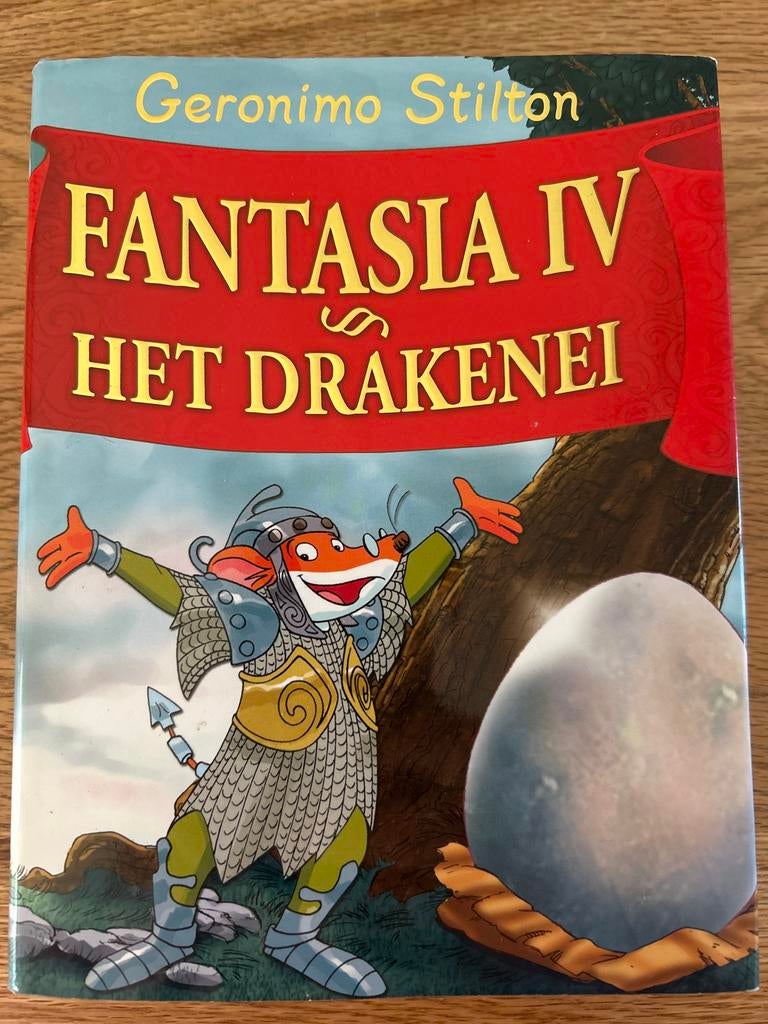 Geronimo Stilton - Fantasia IV: Het Draken Ei, Ophalen of Verzenden, Zo goed als nieuw