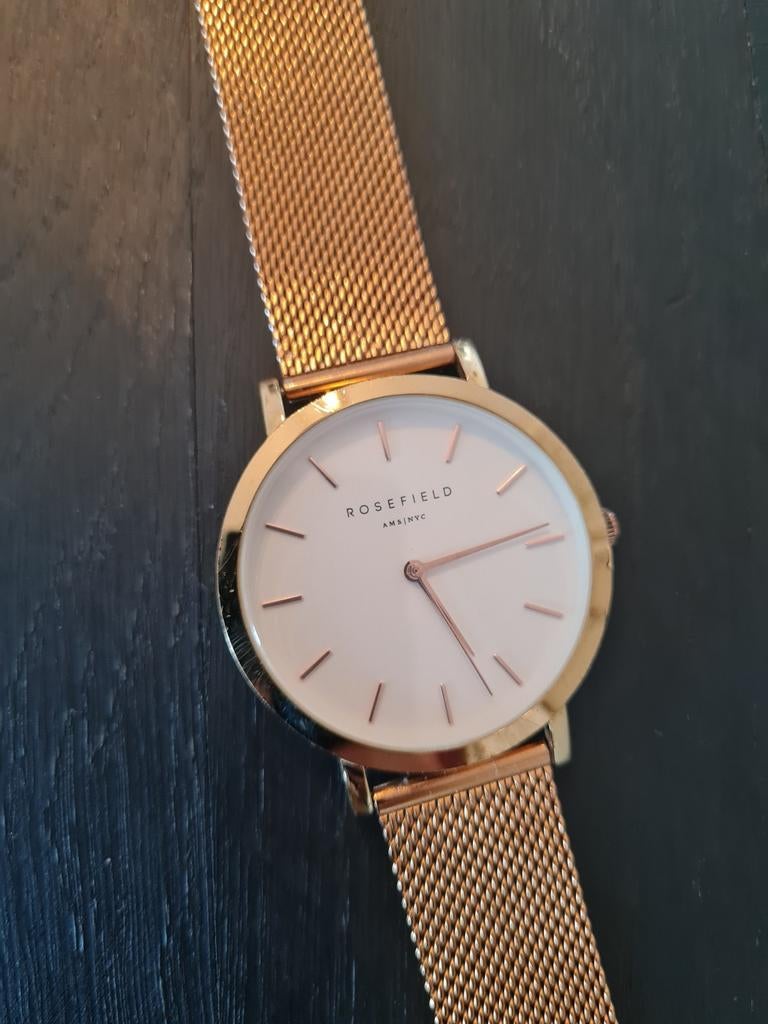 Dameshorloge rosefield, Sieraden, Tassen en Uiterlijk, Horloges | Dames, Ophalen of Verzenden, Staal, Overige merken