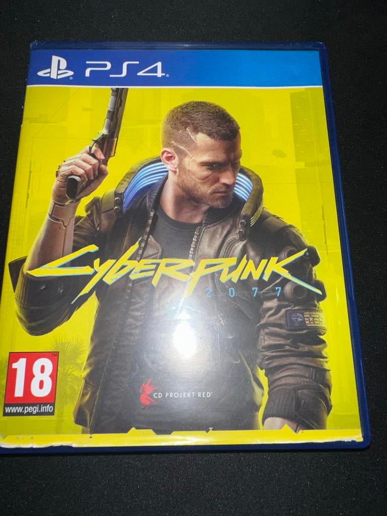 Cyberpunk 2077 PS4 met 2 discs, Vanaf 18 jaar, 1 speler, Ophalen of Verzenden, Zo goed als nieuw