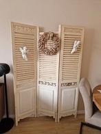 Witte Brocante Kamerscherm - Sfeervolle Roomdivider, Ophalen, Gebruikt