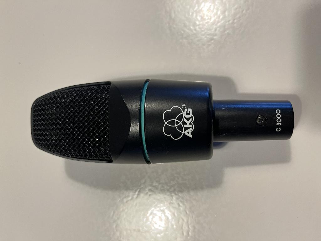 AKG C3000 grootmembraan-condensatormicrofoon, Ophalen of Verzenden, Zo goed als nieuw, Studiomicrofoon
