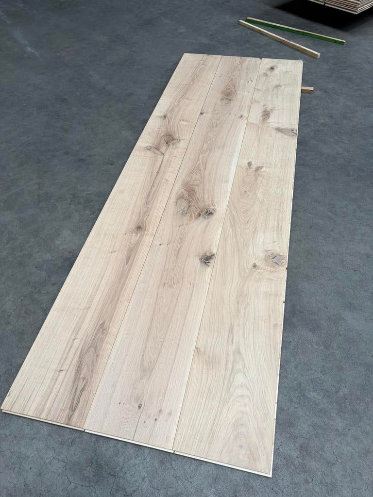 Eiken houten vloeren groot assortiment direct leverbaar, Ophalen of Verzenden, Nieuw, 75 m² of meer, Parket