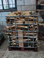 4x 1,2 kuub eiken haardhout te koop, 3 tot 6 m³, Ophalen, Eikenhout, Blokken