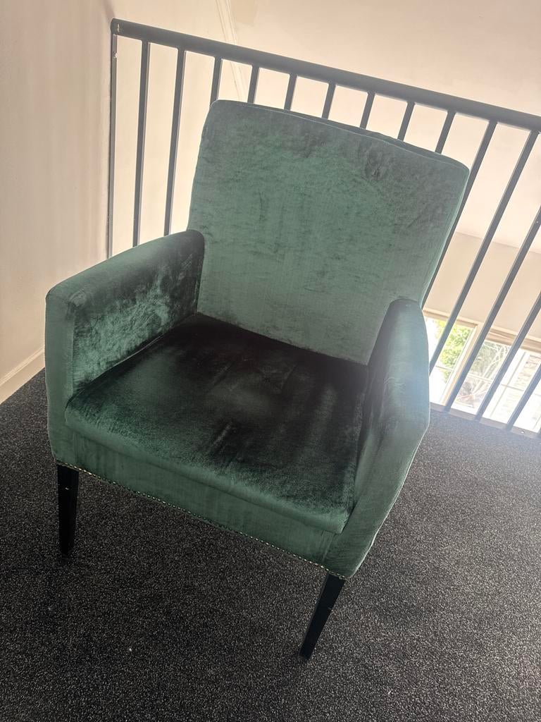 8x Eric Kuster stijl eetkamerstoelen - Perfecte staat, Overige kleuren, Ophalen of Verzenden, Zo goed als nieuw, Stof