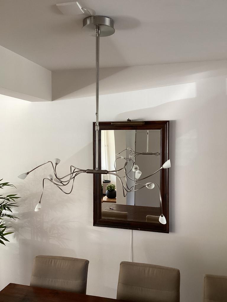 Eettafellamp design, Huis en Inrichting, Ophalen, Gebruikt, Metaal, Modern