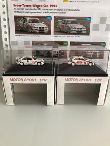 Mdl.017-018 / BMW E36-Motorsport (P.Cox / R. Ravaglia) 1995 beschikbaar voor biedingen