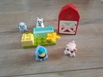 Lego Duplo kinderboerderij poes eend kat varken schaap 10949, Ophalen of Verzenden, Zo goed als nieuw