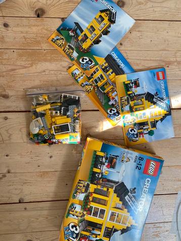 Lego Strandhuis 3-1 4996 beschikbaar voor biedingen
