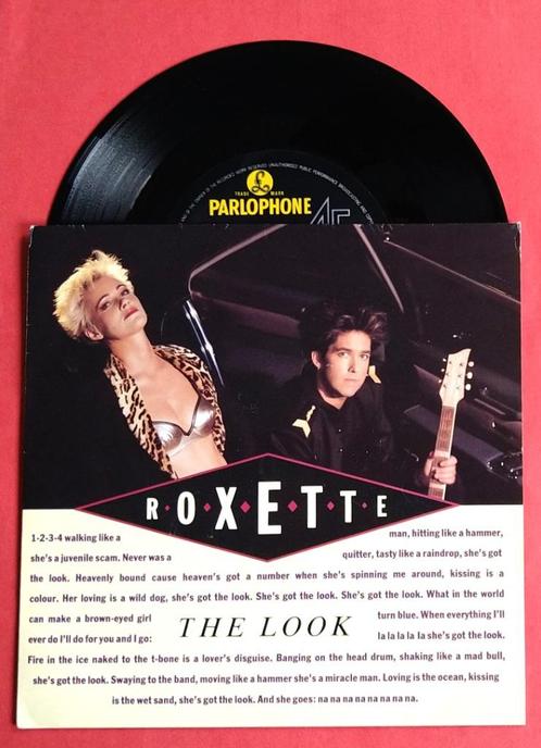 Roxette - The Look / Silver blue - Demo (Zeldzaam Zweden*), Cd's en Dvd's, Vinyl Singles, Single, 7 inch, Verzenden