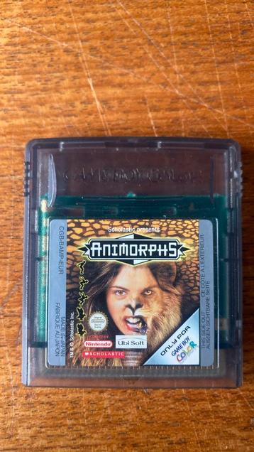 Gameboy Color spel: Animorphs beschikbaar voor biedingen